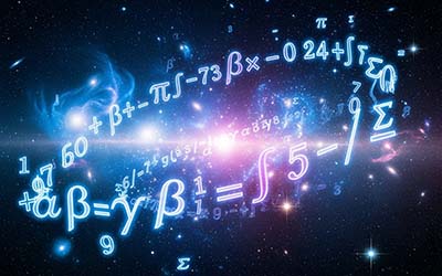 Math Symbols in Space
